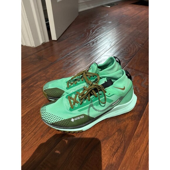 Nike React Pegasus Trail 4 GTX GORE-TEX Men's Running Shoes DJ7926-301 Sz 11.5 - Picture 2 of 4